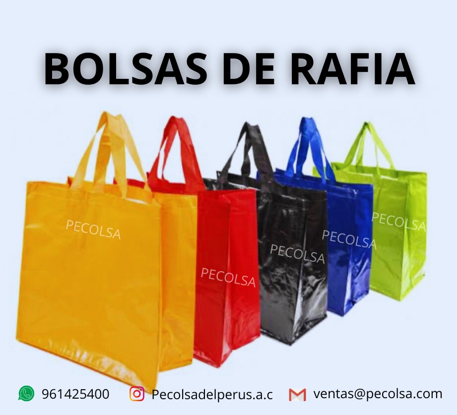 BOLSAS DE RAFIA 